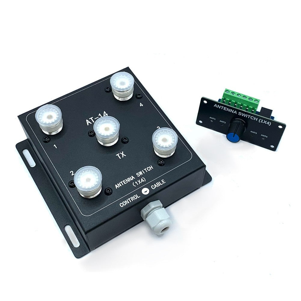 4 Way Coaxial Antenna Switch 1 8 60MHz with Low Loss Signal Technology