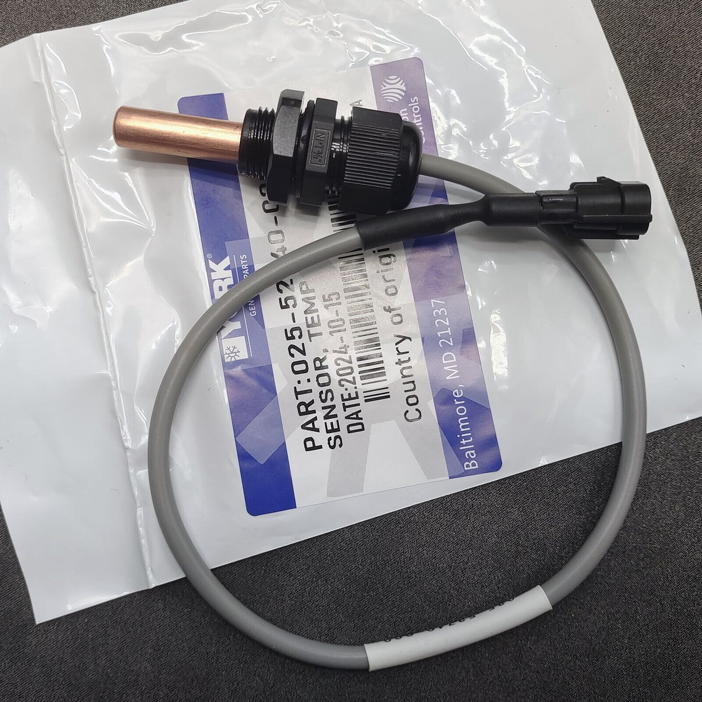 For York 025-52740-000 025W52740000 Controls Temp.Sensor