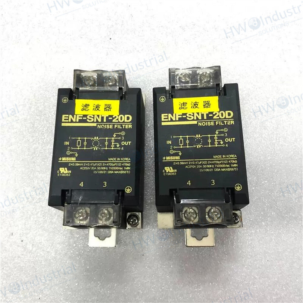 1/Piece ENF-SNT-20D  Single-phase Power Supply MISUMI Noise Filter