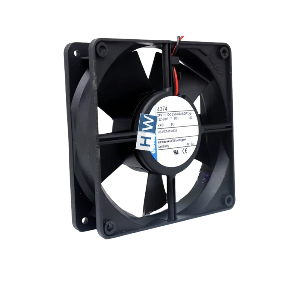 1/piece 4374 24V 250MA 6.0W 12032 12CM Equipment Axial Flow Cooling Fan