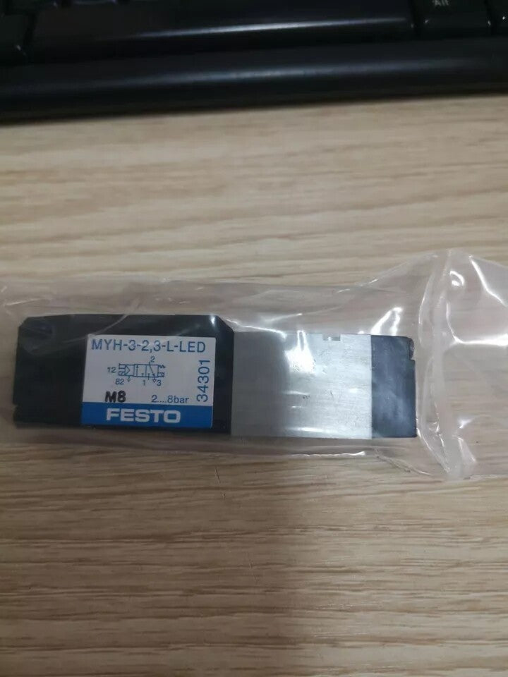 1pcs For Festo MYH-3-2,3-L-LED 34301 Solenoid Valve