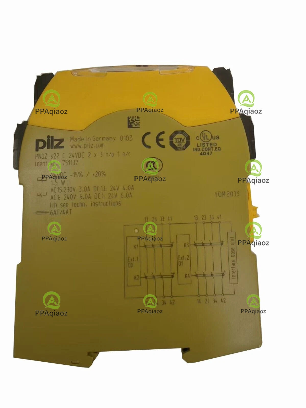 751132  PILZE PZON s11 C 24VDC 751132 Safety Relay #P