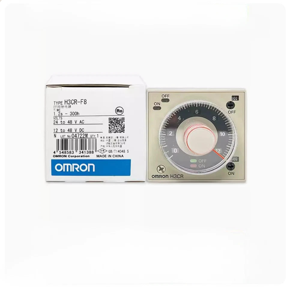 1Pcs  OMRON H3CR-F8 Twin Timer H3CR-F8 AC24-48/DC12-48 Fast delivery #P