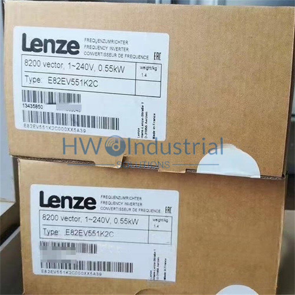1/Piece LENZE Inverter E82EV551K2C E82EV551_2C Frequency Converter
