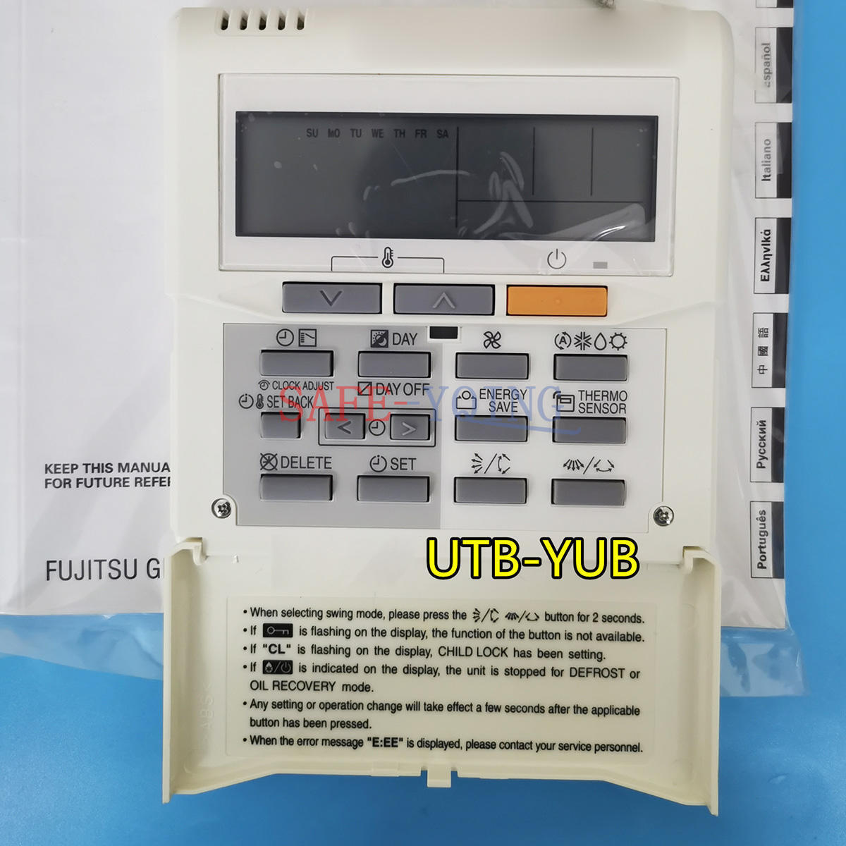 1PC  Wire Controller UTB-YUB AR-3TA11 for Fujitsu Central Air Conditioning