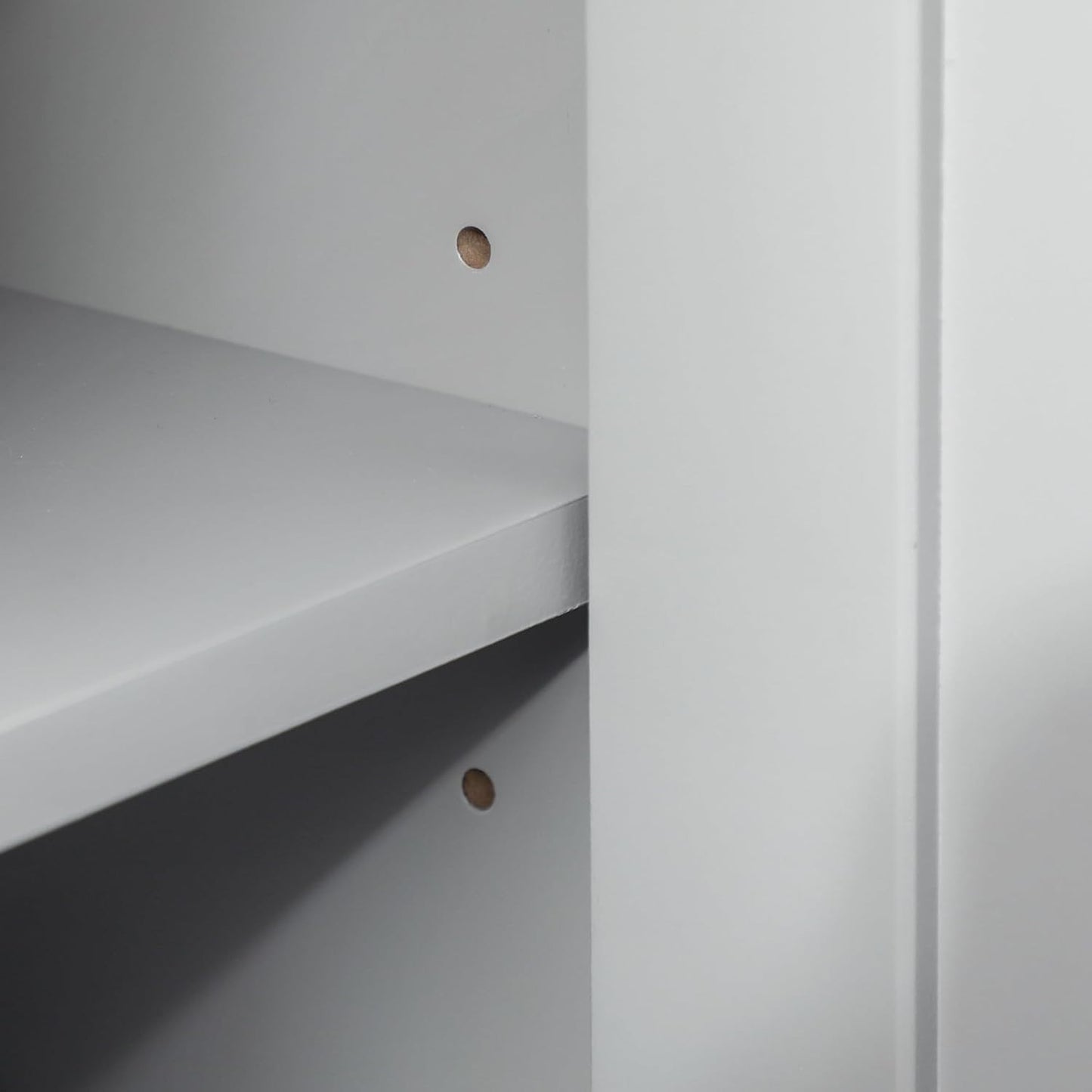 Pedestal Sink Storage Cabinet, under Sink Bathroom Vanity with Adjustable Shelf