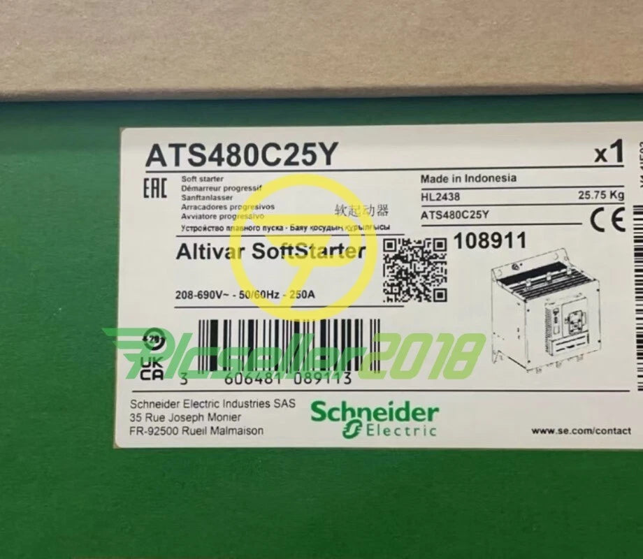 1 pc  Schneider soft starter ATS480C25Y Fast Delivery UPS or