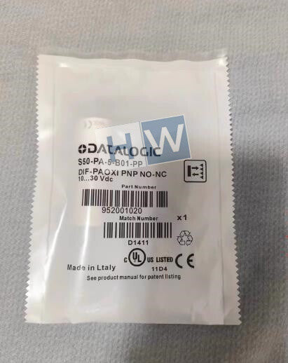 1PC   DATALOGIC Photoelectric Sensor Switch S50-PA-5-B01-PP