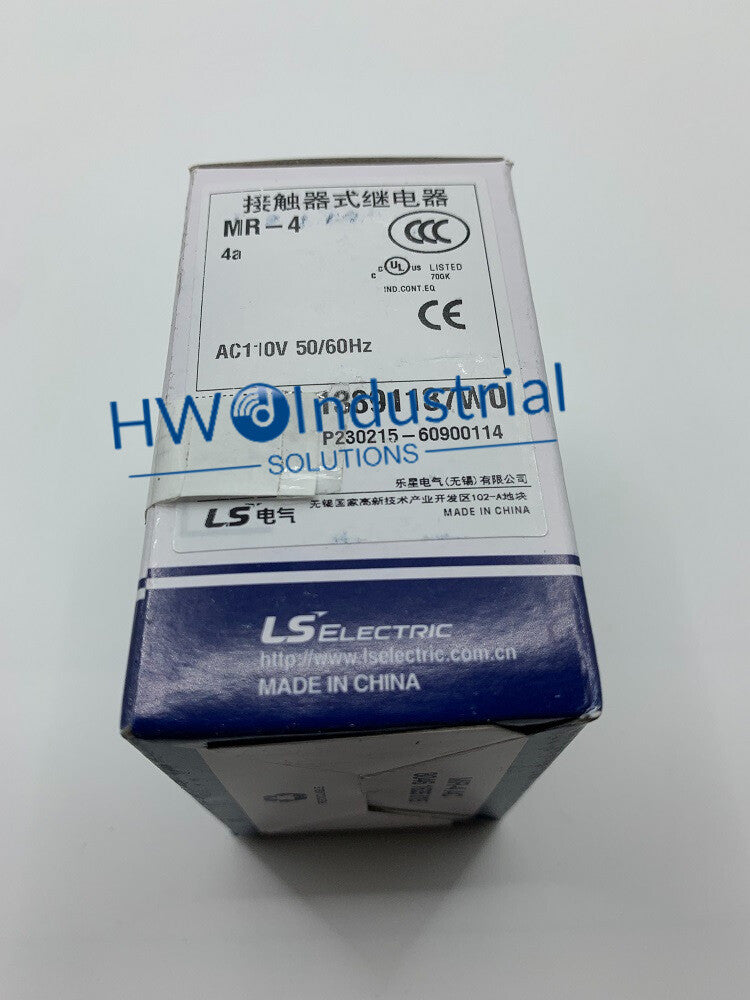1PC   LS Elevator Contactor Relay MR-4 4A AC110V Replacing GMR Series