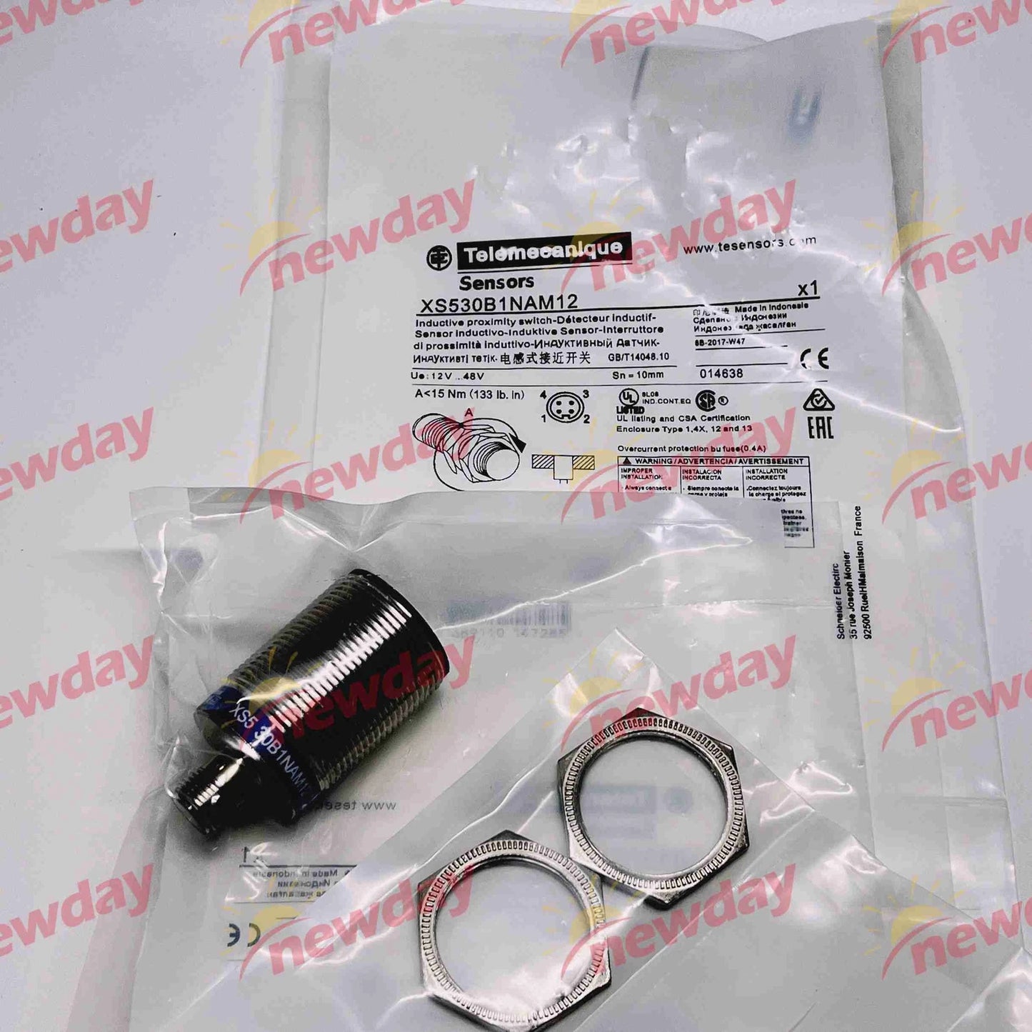 1PC Proximity Switch Sensor XS530B1NAM12