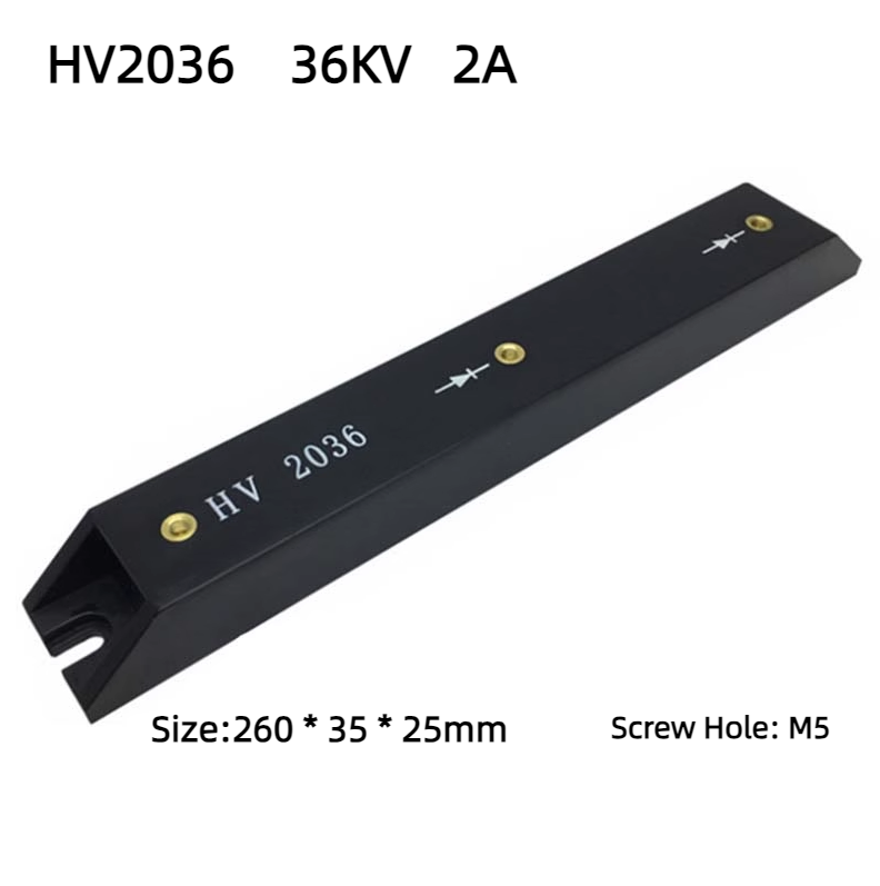 1pc HV2036 36KV 2A high frequency silicon stack high voltage rectifier diode