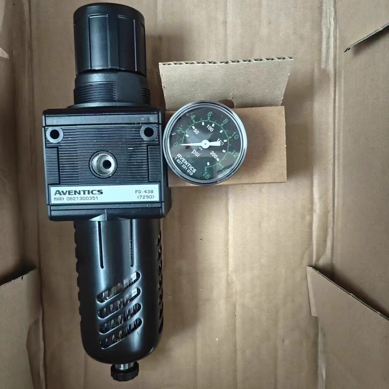 1pcs  AVENTICS Pressure Filter NL4-FRE Series 0821300351 Fast delivery