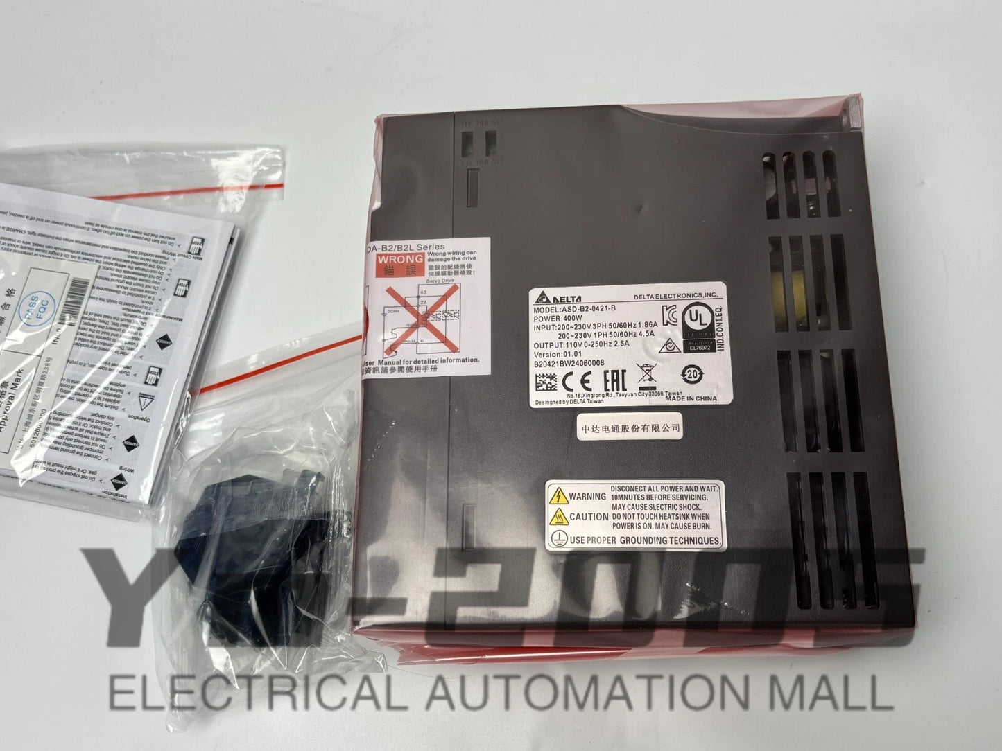 1pcs   Delta Servo Drive ASD-B2-0421-B ASDB20421B #P