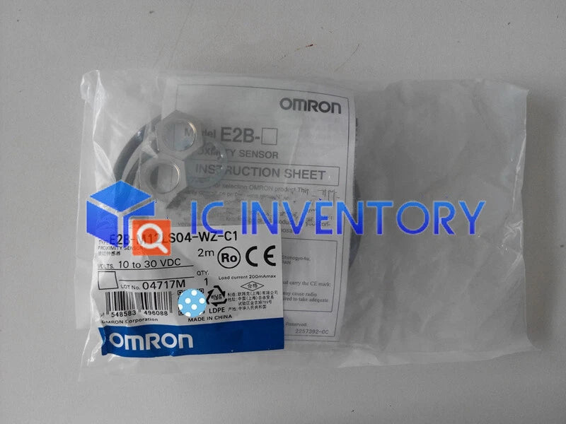 1PCS   Omron Proximity switch E2B-M12LS04-WZ-C1 #P