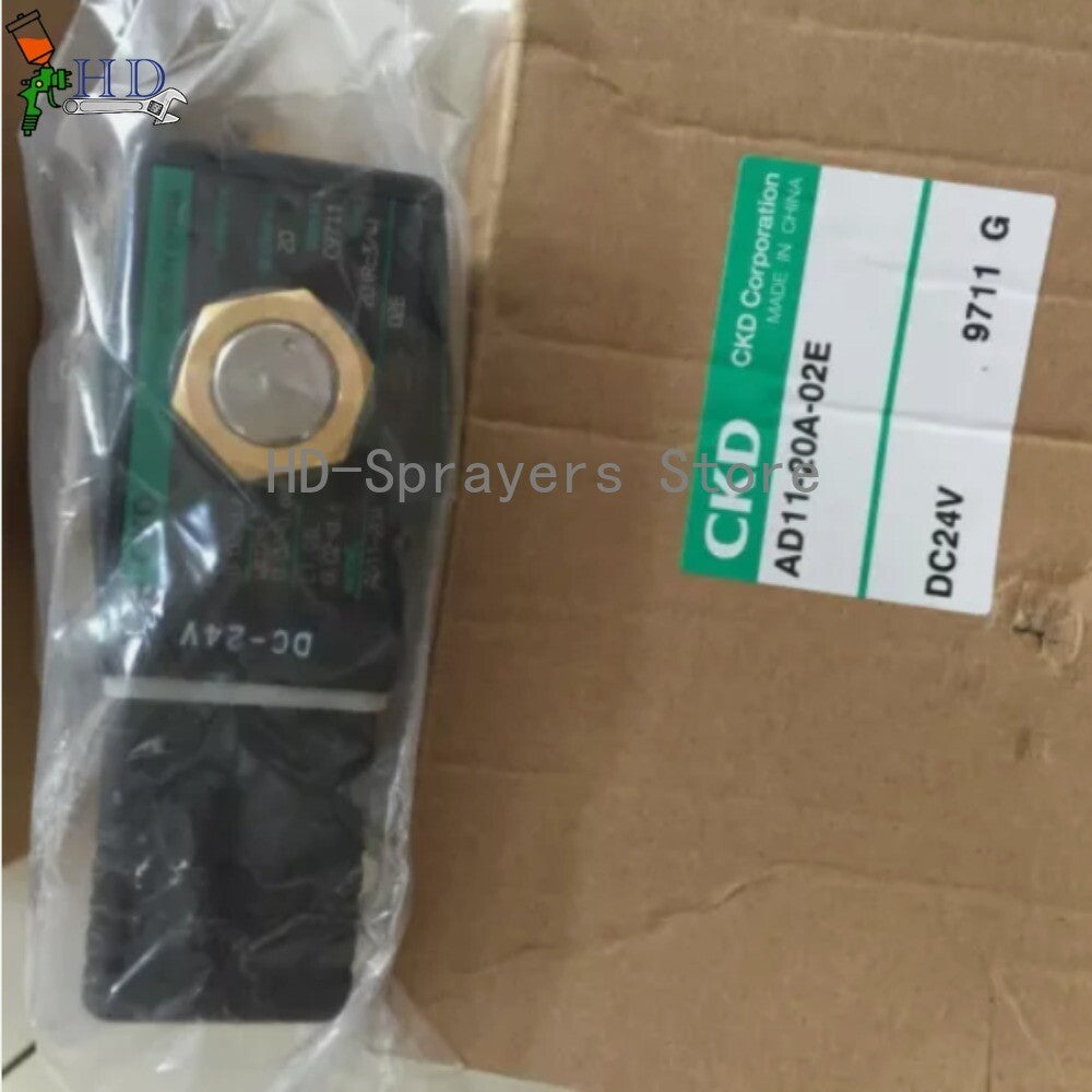 1PCS  For CKD AD11-20A-02E DC24V solenoid valve In Box freight free