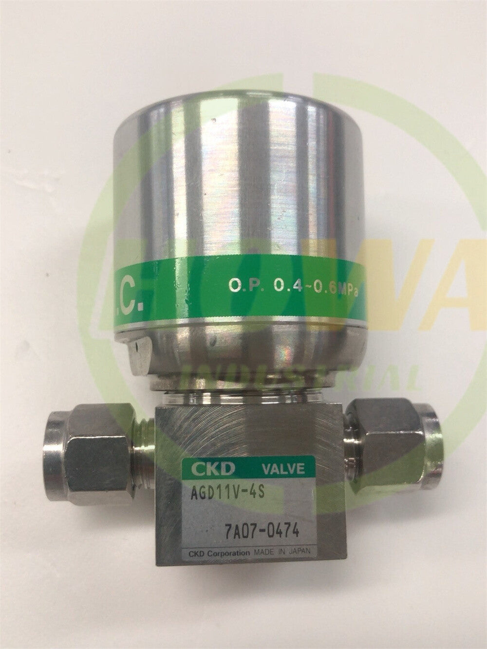 1PC  CKD Pneumatic Control Valve AGD11V-4S Diaphragm Valve