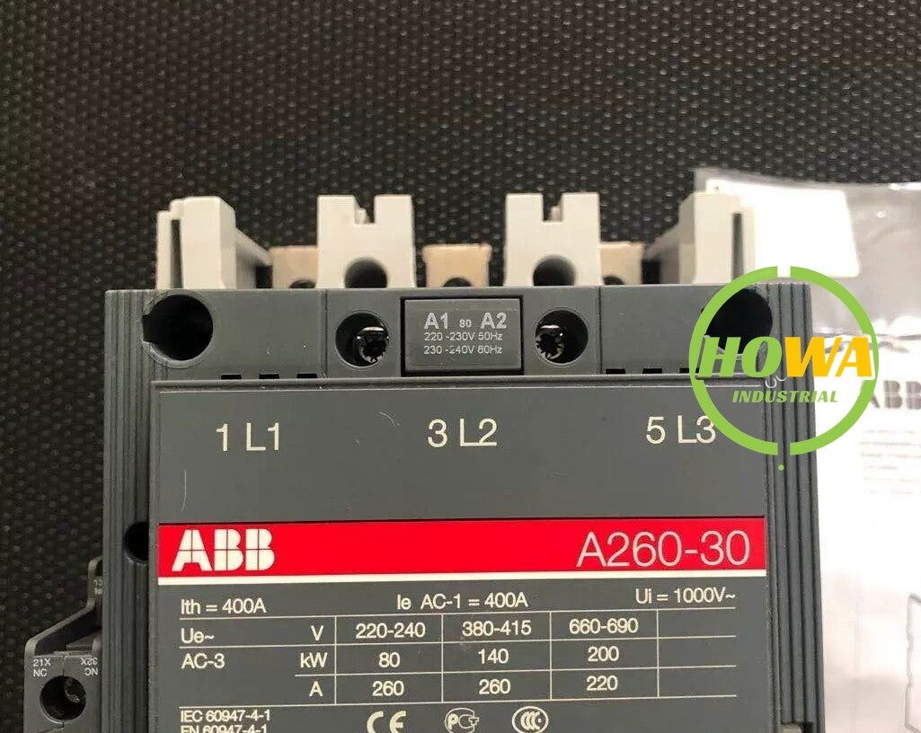 1/piece  ABB AC contactor A260-30-11 Coil Voltage 220-240V
