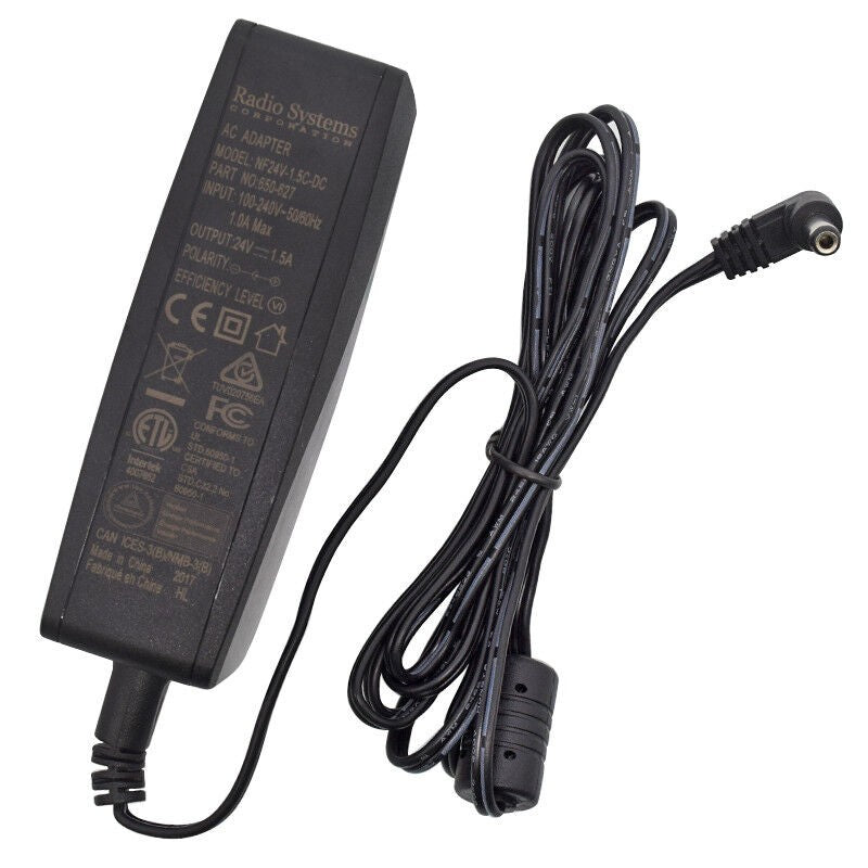 Radio Systems 650-627 AC Adapter Power Supply PetSafe NF24V-1.5C-DC