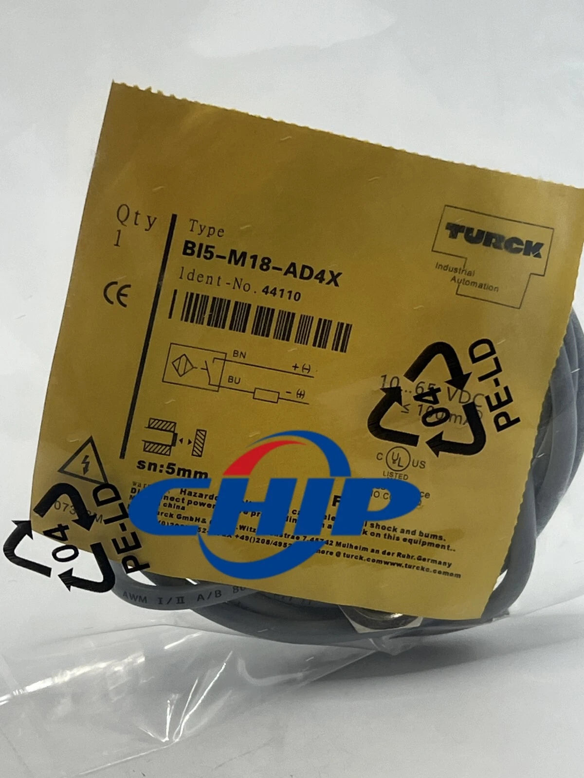 1PCS  TURCK Photo-electric BI5-M18-AD4X Sensor&Proximity Switch #P