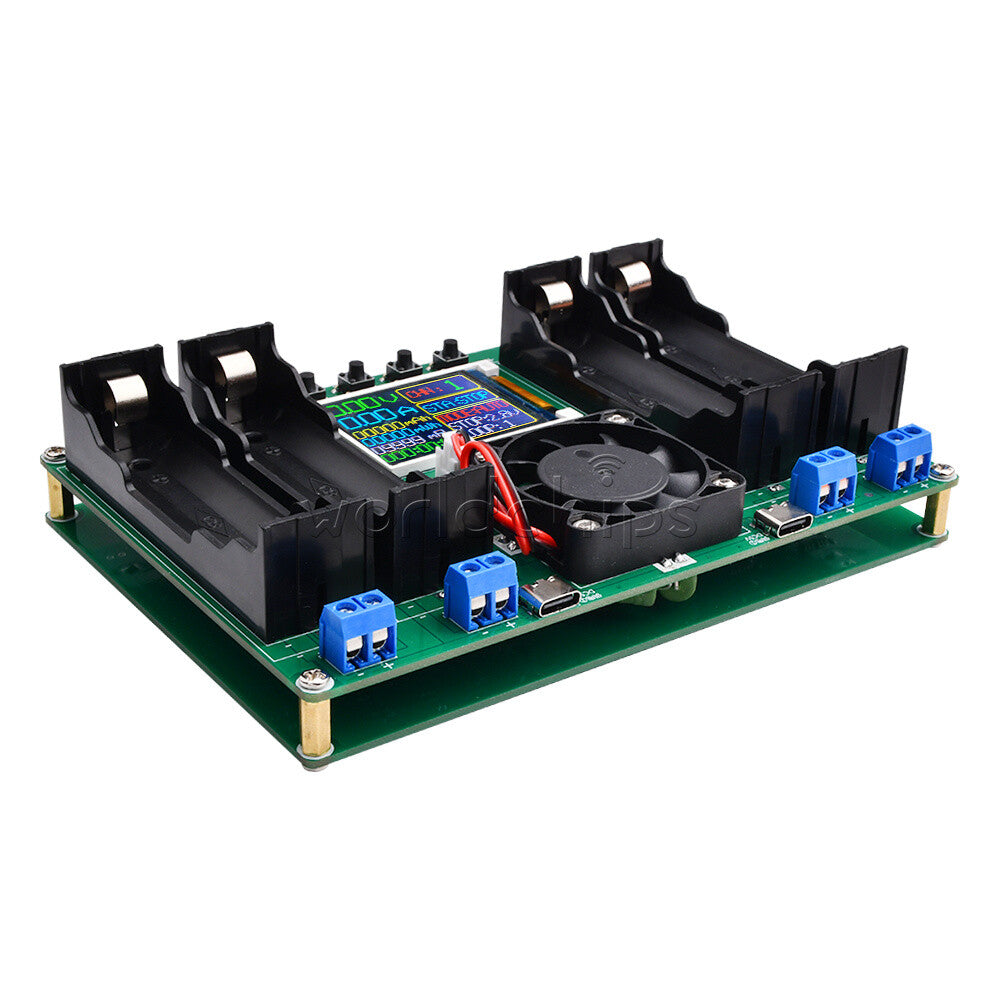 4Channel 18650 Battery Capacity Resistance Tester Auto Charging Discharge Module