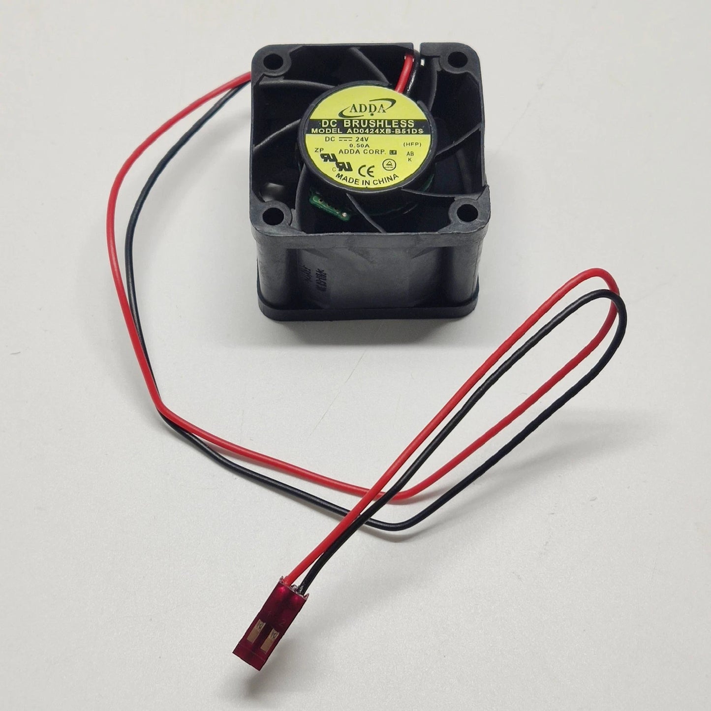 1x   Fan AD0424XB-B51DS  24V 0.50A 4028 4cm 2 pin inverter cooling  fan