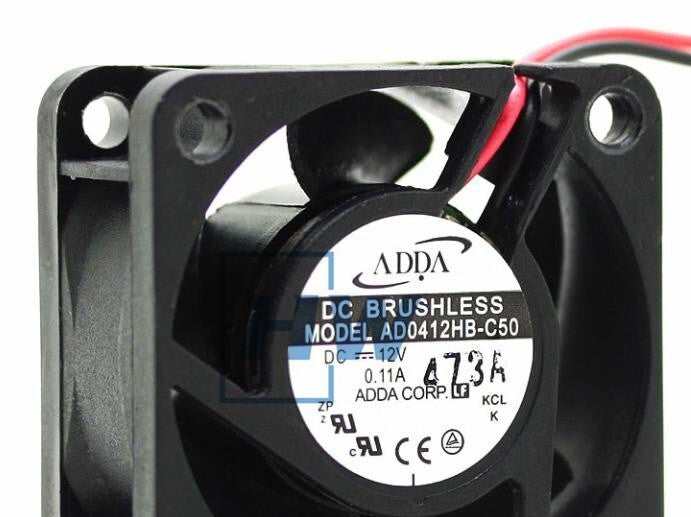 1Pc ADDA AD0412HB-C50 DC12V 0.10A Monitors Video Recorder Cooling Fan