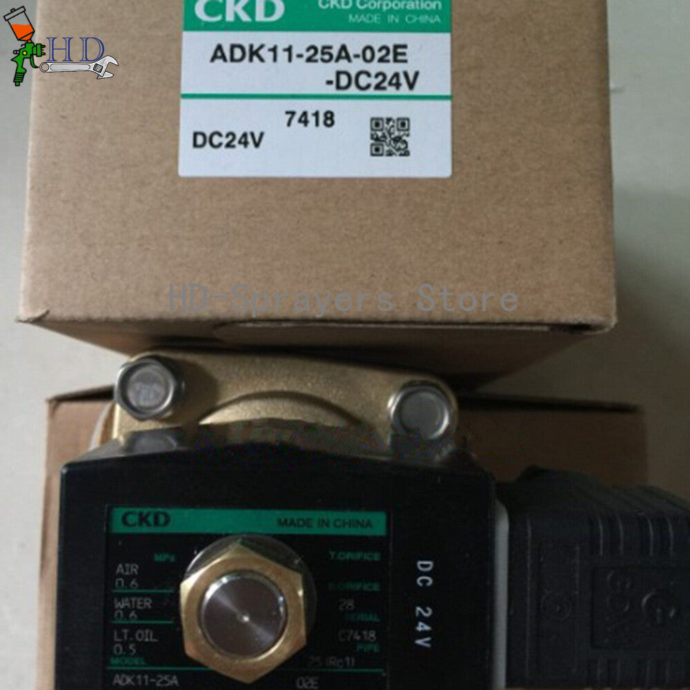 1PCS   For CKD ADK11-25A-02E-DC24V solenoid valve In Box freight free