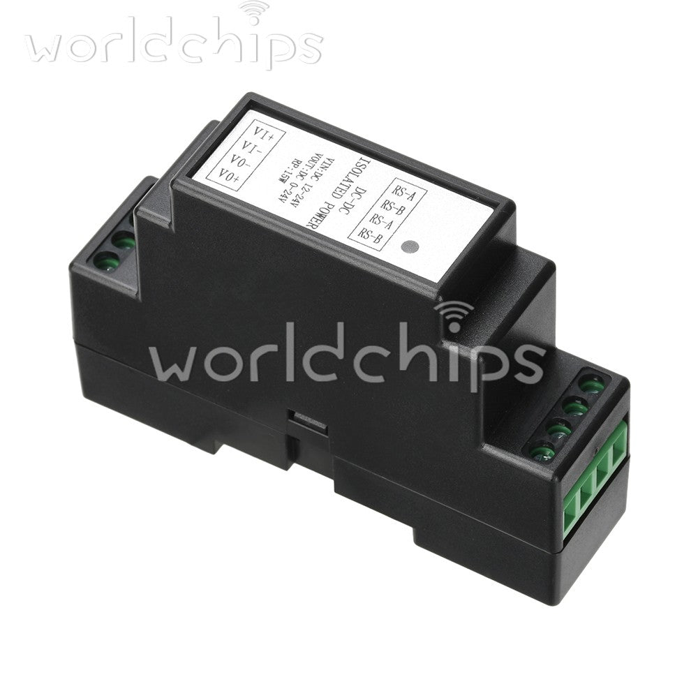 DIN Rail DC-DC Isolated Adjustable Power Supply 12-24V to 0-24V Modbus RS485