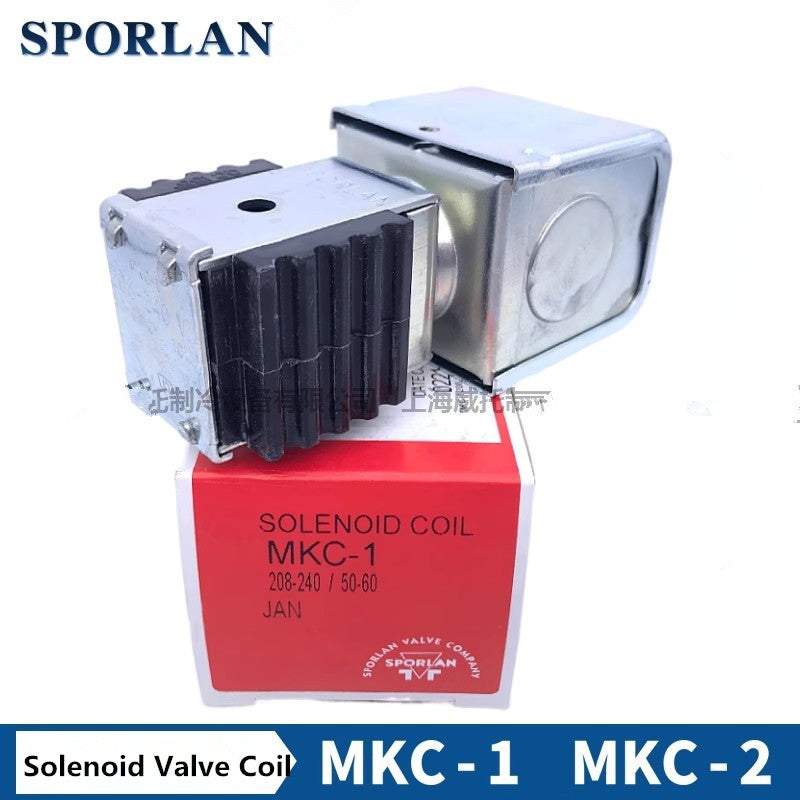 1pcs SPORLAN Solenoid Valve Coil MKC-1/OMKC-2-12-24V-120V-208-240V Fast delivery