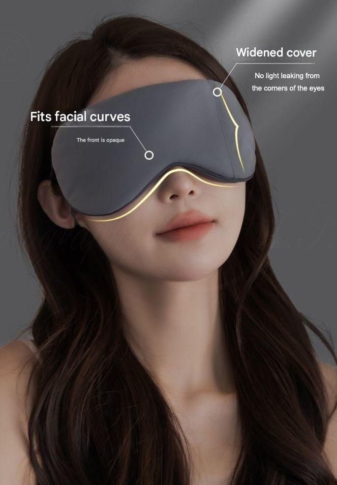 Chinese Ins Style Eye Mask Won't Mess Up Your Hairstyle with Glass Butterfly