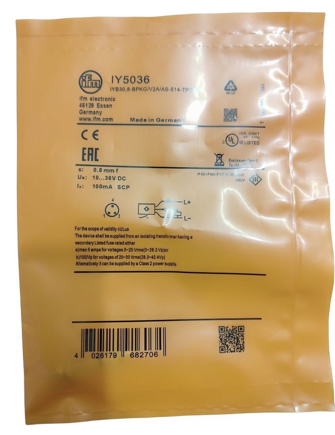 IFM IY5036 Proximity Sensor 10...36 DC