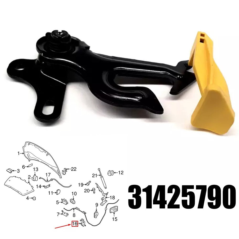 Replacement Metal Bonnet Hood Latch Lock for Volvo For XC60 from 2013 to 2017
