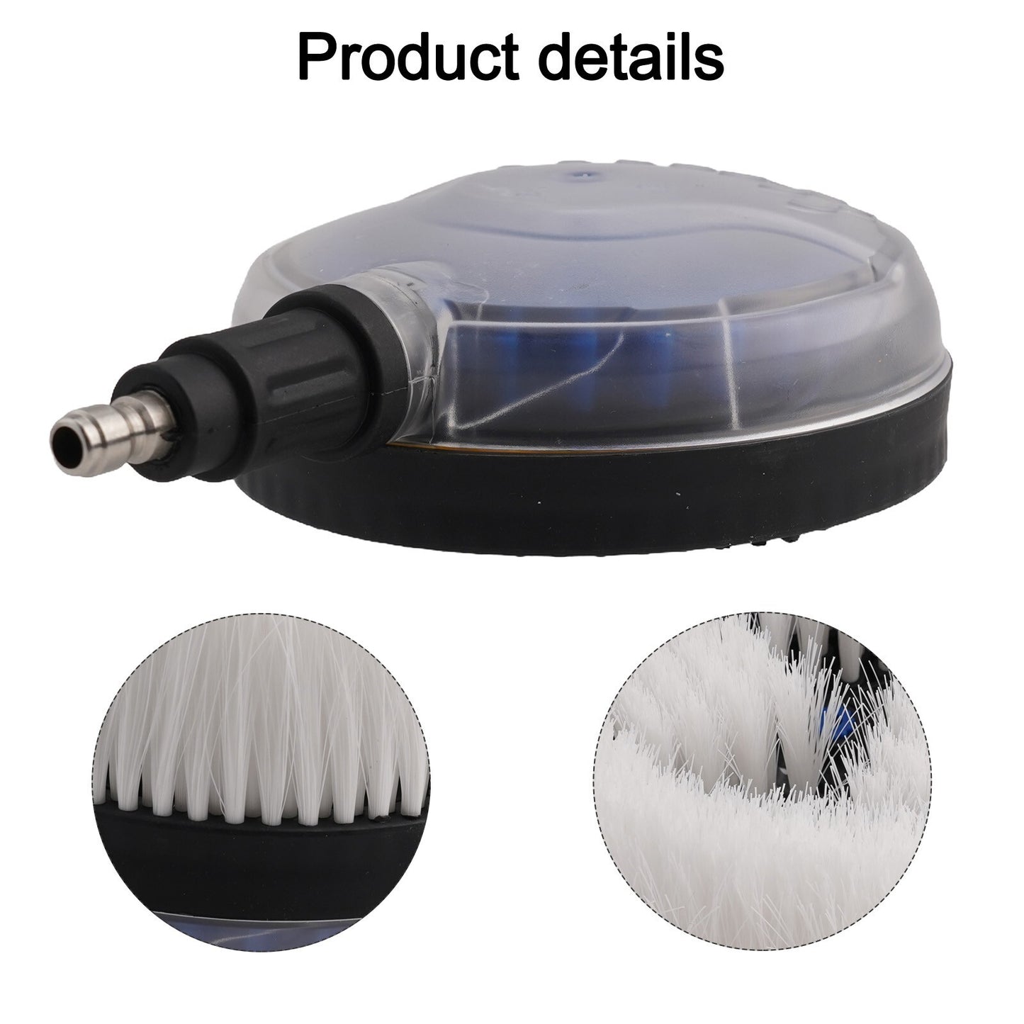 Optimal Cleaning Efficiency with Rotating Brush for High Pressure Washers
