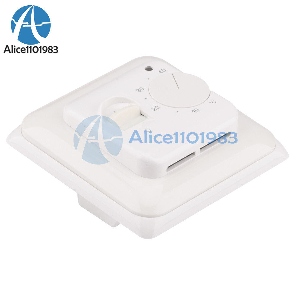 230V 16A Room Floor Heating Thermostat Temperature Control Switch W/NTC Sensor