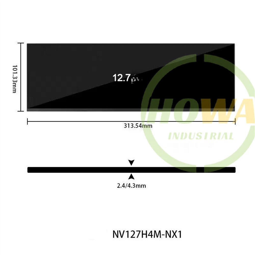 1PC 12.7-inch NV127H4M-NX1 2880*864 High Brightness Full Angle Long LCD Screen