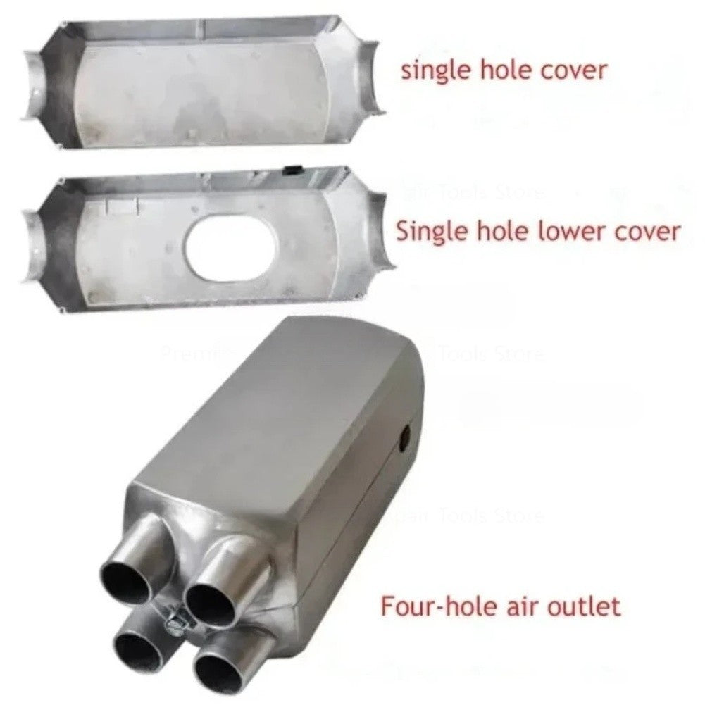 Aluminum Alloy Heating Shell For Parking Heater Single Hole Four Hole Accessory