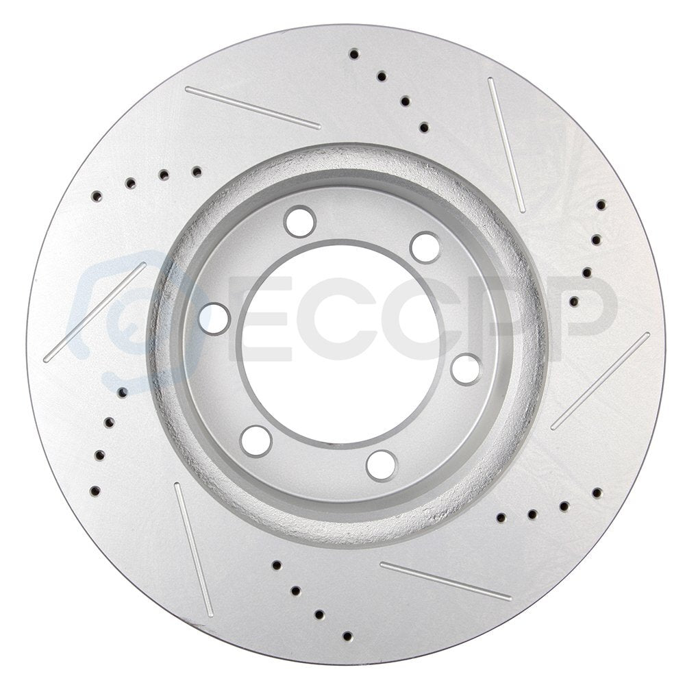 Ceramic Brake Pads And Rotors Front Rear For Toyota Sequoia SR5 Limited