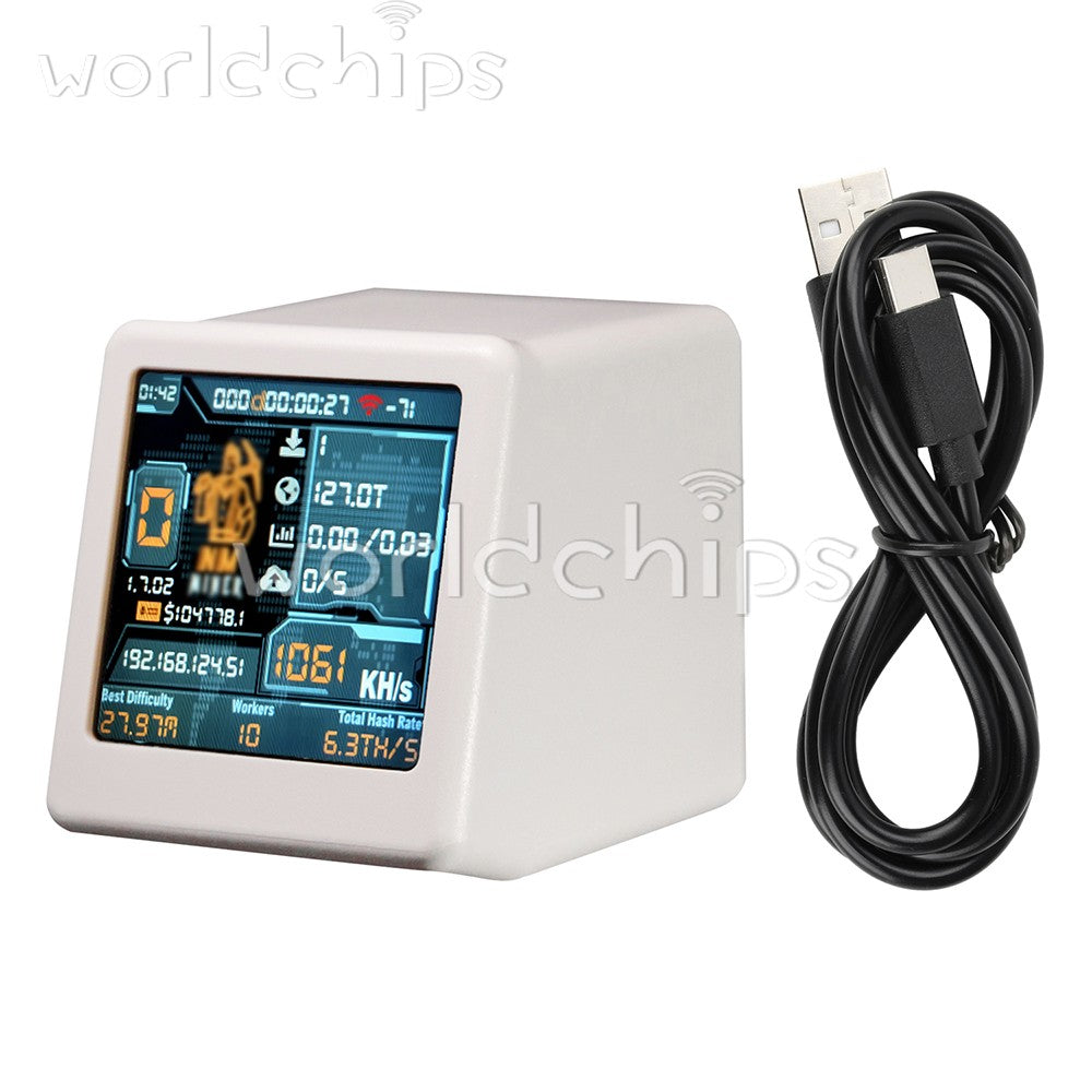 NMMiner Smart TV 1060KH/s Fast Nerdminer v2 ESP32 BTC SOLO Lottery Miner