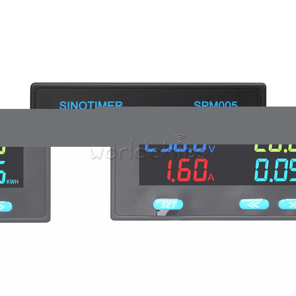 AC60-300V 20/100/200A Multifunction AC Single Phase Electric Voltmeter Ammeter