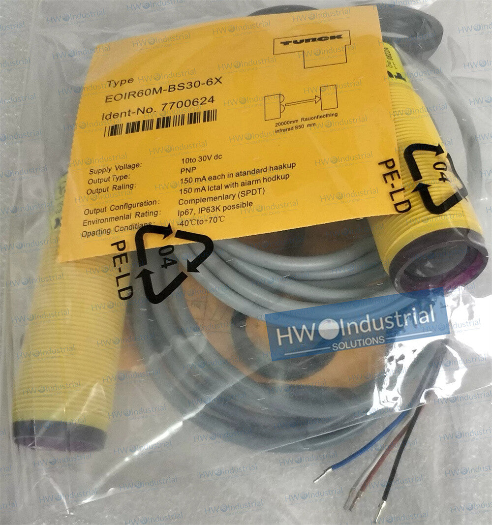 1/piece EOIR60M-BS30-6X Capacitive Sensor for TURCK Proximity Switch