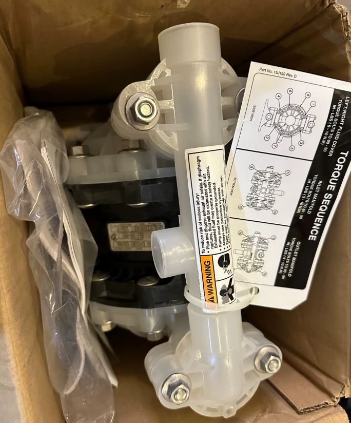 Graco Husky 515 Double Diaphragm Air Pump D52966   Free Shipping