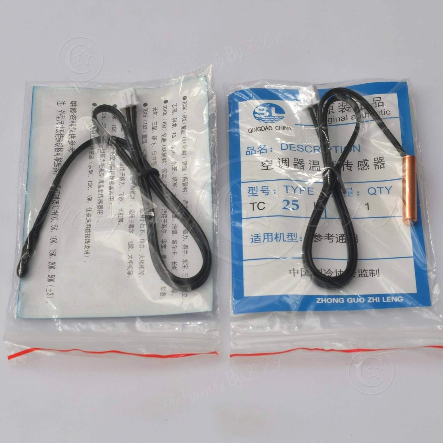 7in1 In&Out Air Conditioner Temperature Sensor Kit 5-100K For Gree Daikin Haier