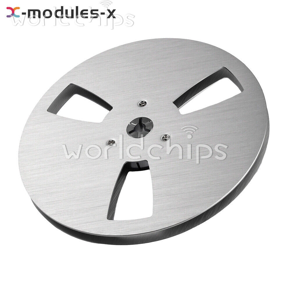 7 inch Blank Tape Reel Replacement Open Reel Cassette Aluminum Empty Disk