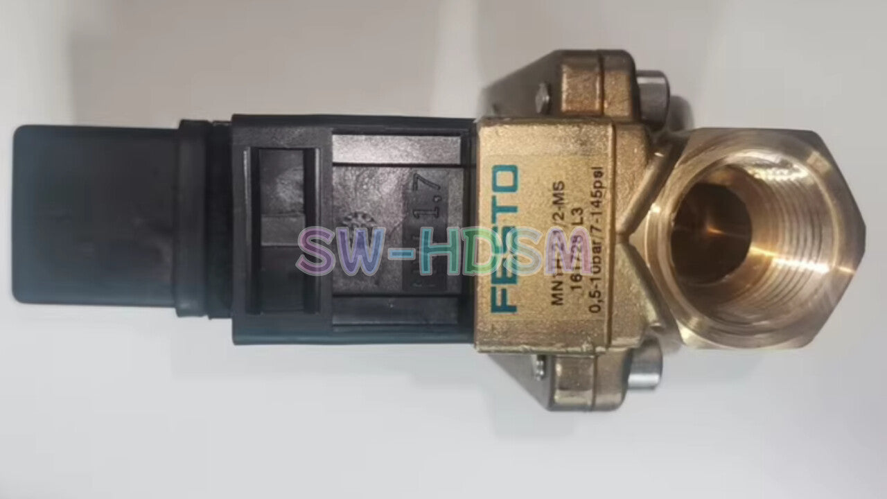 1PCS  For Festo   ones MN1H-2-1/2-MS Solenoid Valve freight free