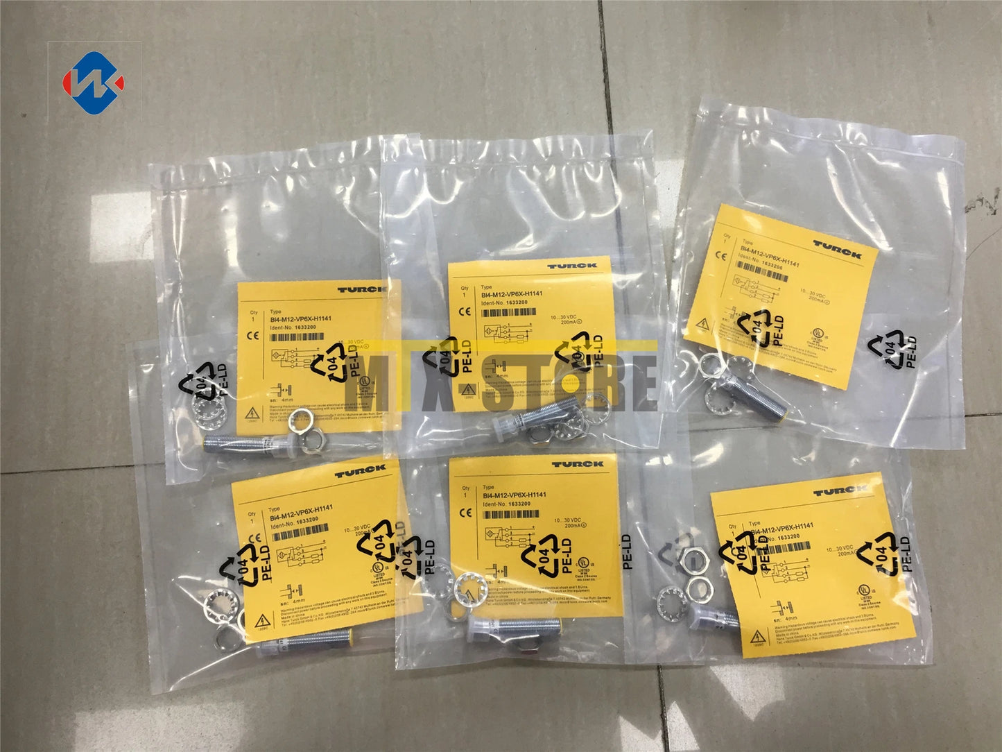 1PCS   ONES TURCK BI4-M12-VP6X-H1141 Sensor&Proximity Switch #P