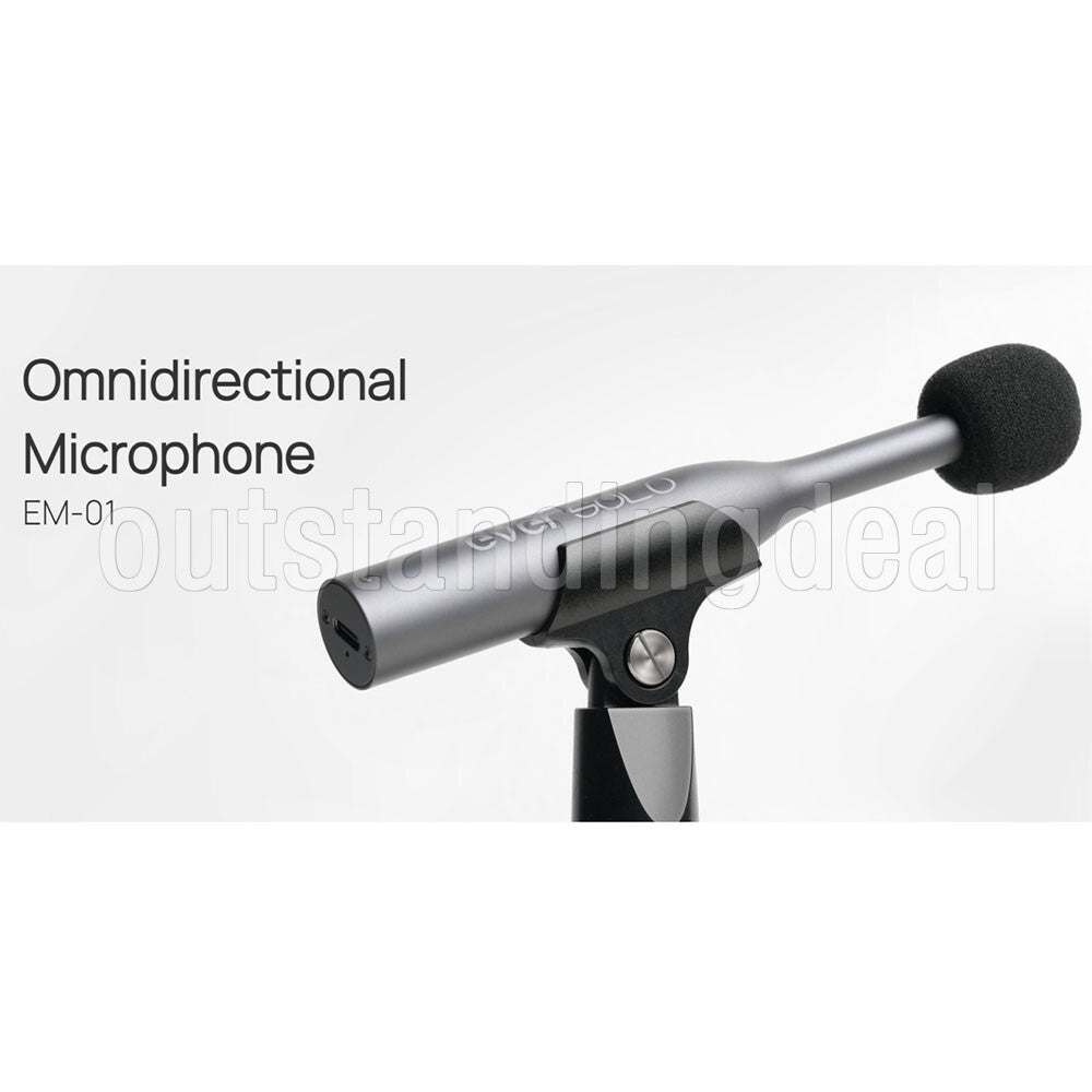 EVERSOLO EM-01 Portable USB Acoustic Measurement Omnidirectional Microphone