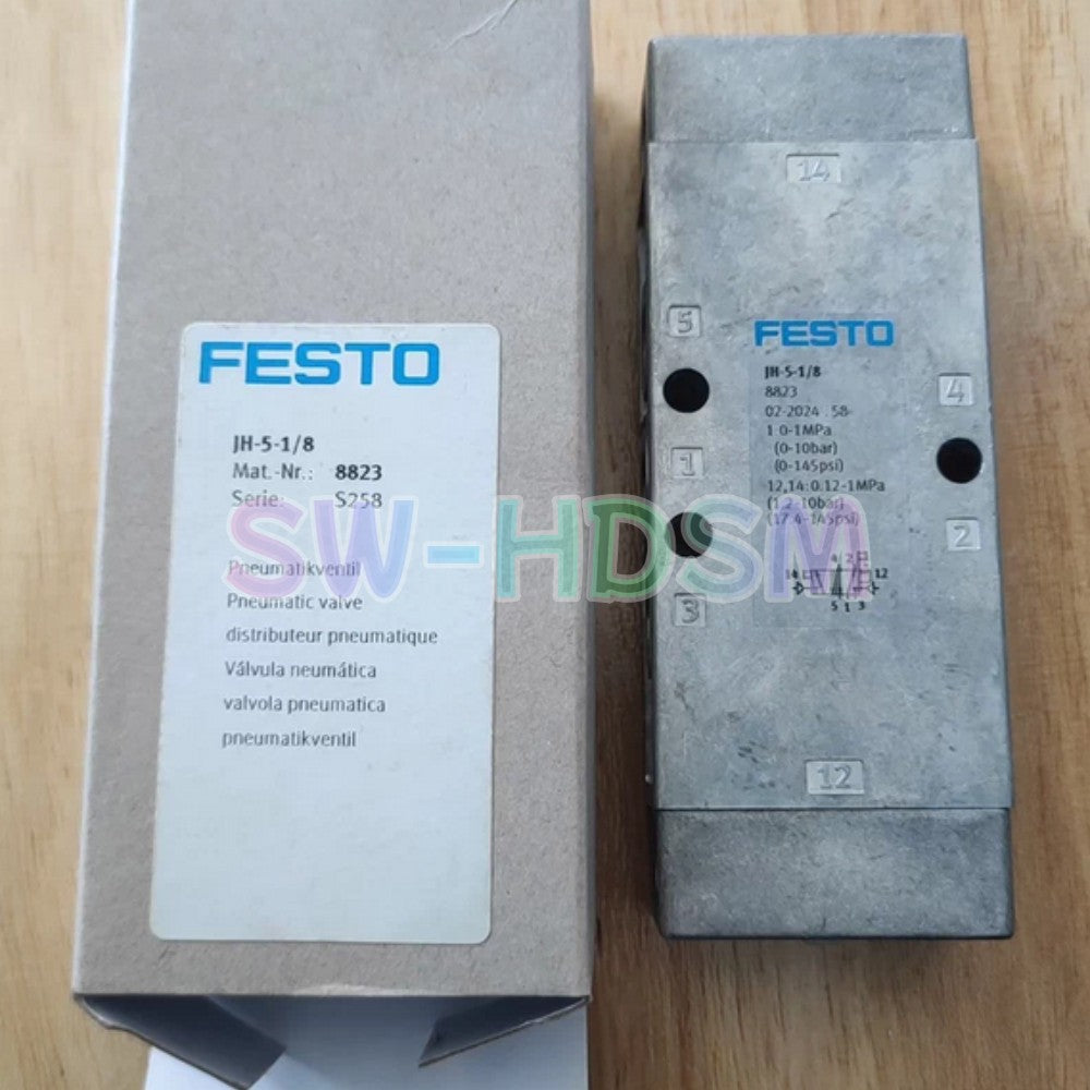 1PCS   Festo Solenoid Valve JH-5-1/8 8823 Freight Free
