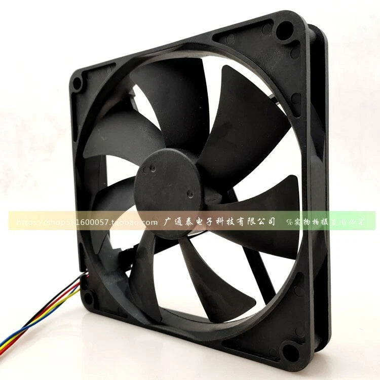 1PC D14BH-12 Fan DC 12V 0.70A 4wire 140*140*25mm Yate Loon