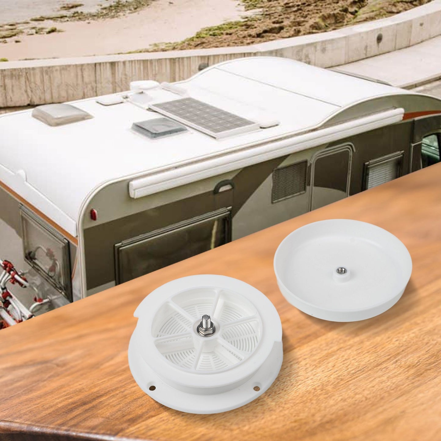 Plumbing Vent with Guard Cap for RV Roofs Designed for Keystone For Trailers