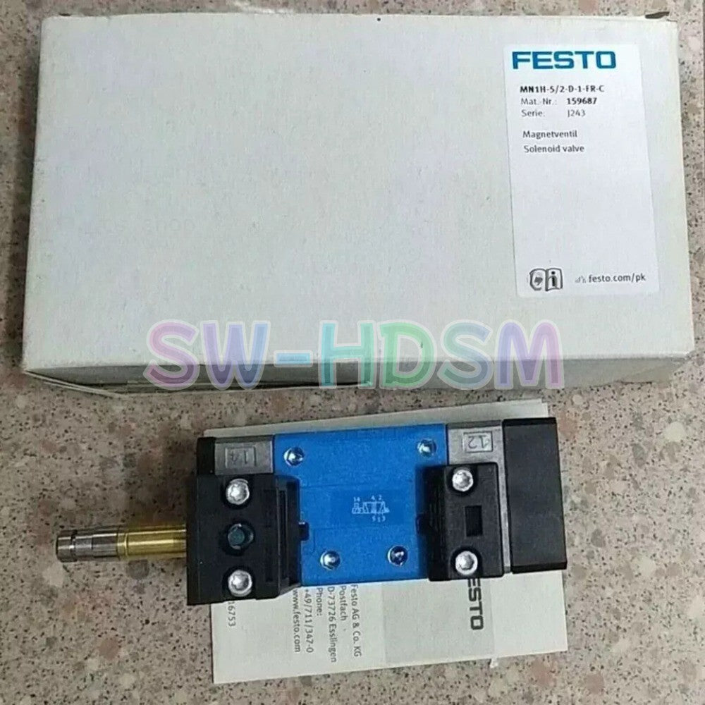 1PCS   Festo MN1H-5/2-D-1-FR-C 159687 Solenoid Valve Freight Free